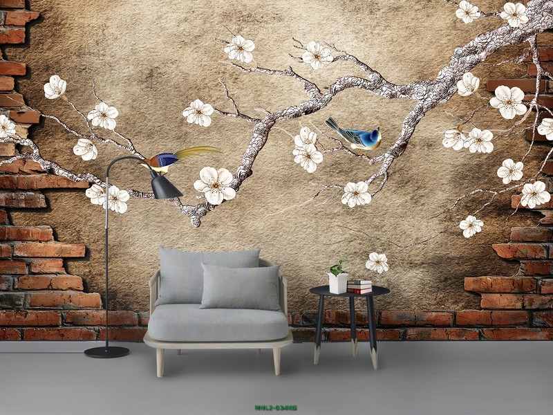 Cành hoa mộc lan MHL2-034KG